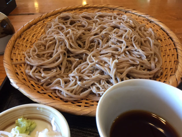 長野 飯綱高原のお蕎麦は美味しかった！